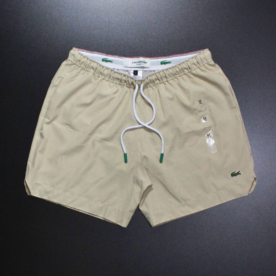 SHORT PREMIUM COM FORRO INTERNO - BEGE - SHP28 - ATACADO REI DAS CUECAS