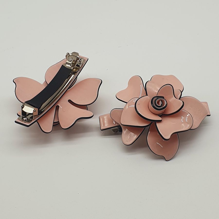 Presilha Flor Rosa 