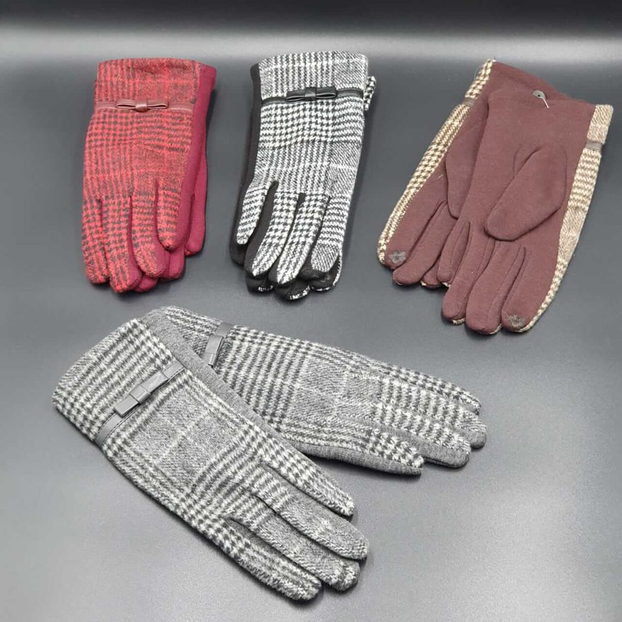 Luva Atacado Xadrez Gales 12 pares