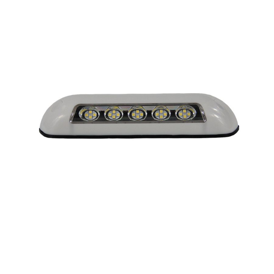 Luminaria Led 12 V de Fixação externa para motorhome e trailer cor