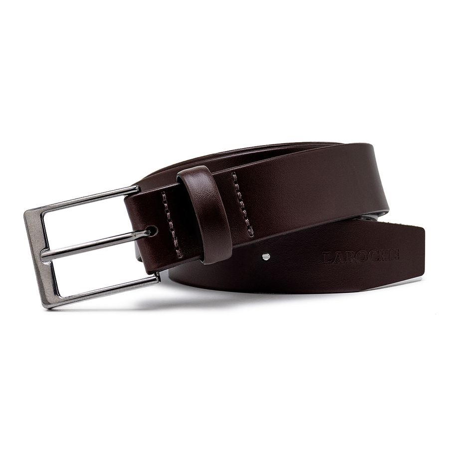 Cinto Masculino New Laroche 350 - Café