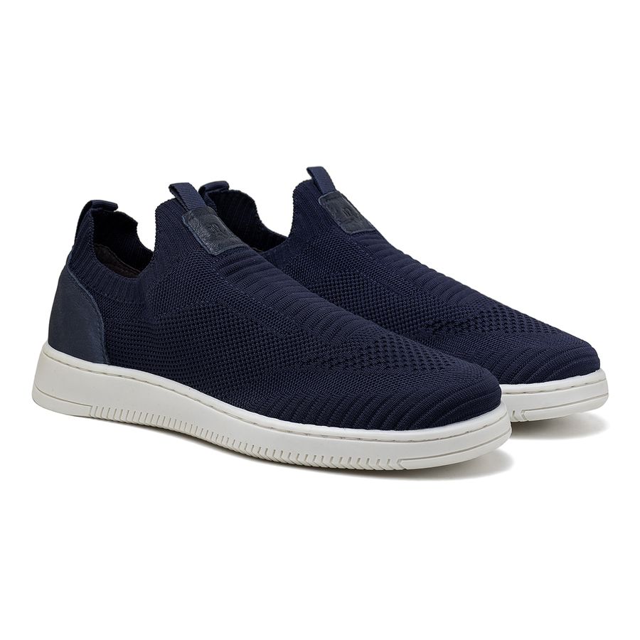 Sapatenis Laroche Apolo em Knit - Marinho E L