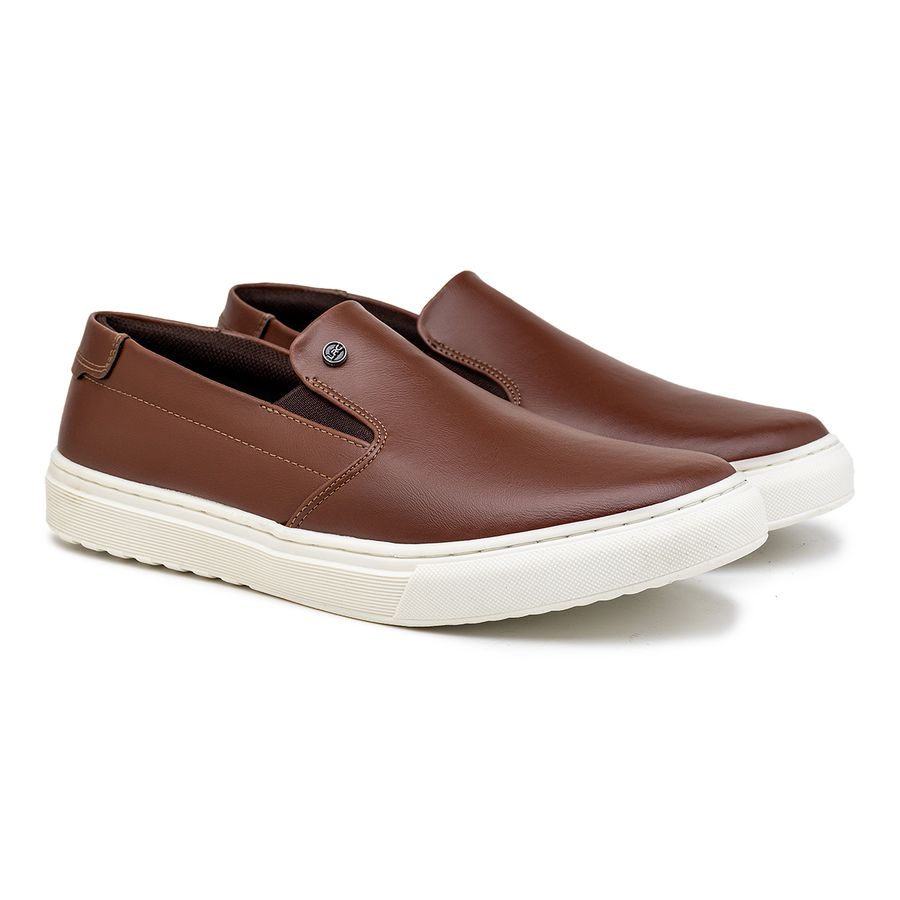 Slip On Masculino LRC Connect - Brown