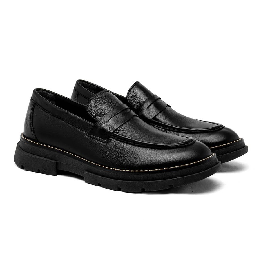 Sapato Loafer Laroche Everest em Couro - Preto