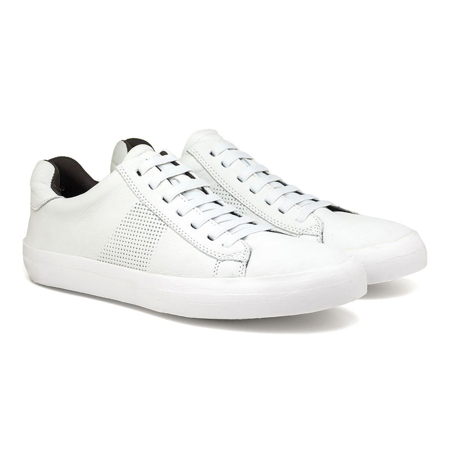 Sapatenis Laroche Golden em Couro - Off White E L