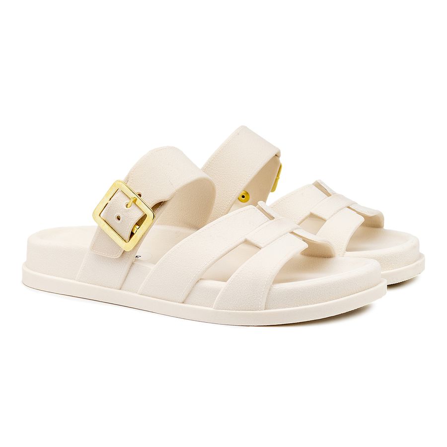 Sandália Feminina Helena - Off White