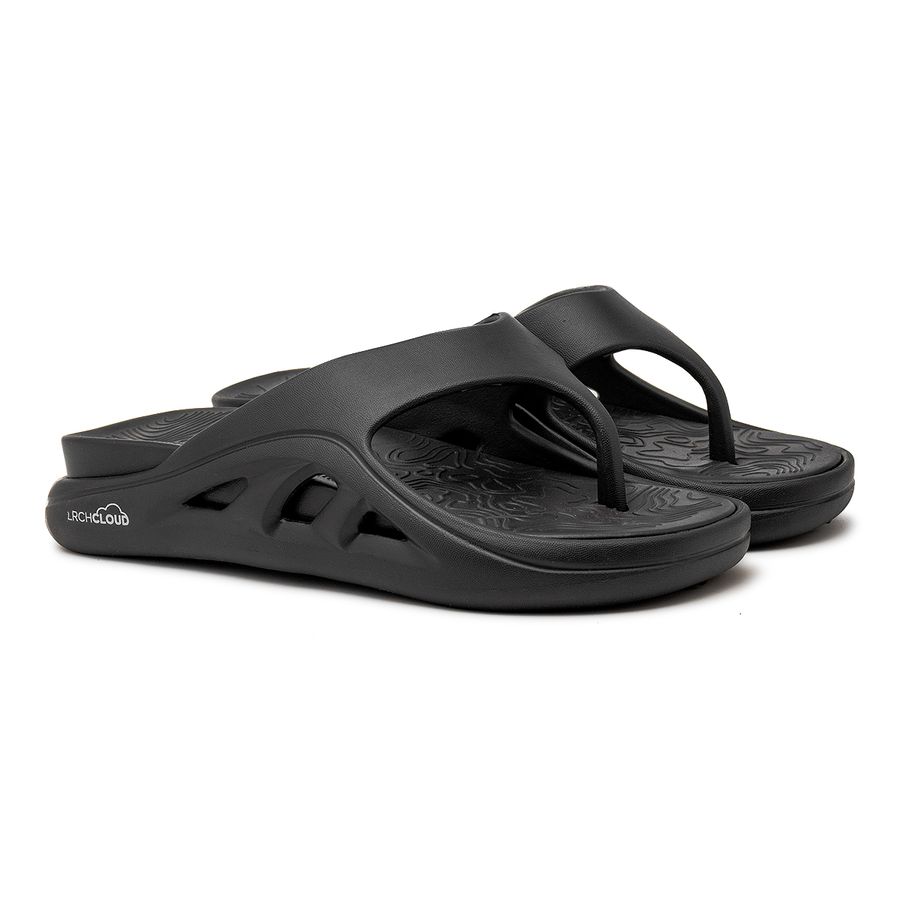 Chinelo Nuvem Cloud Dedo - Preto