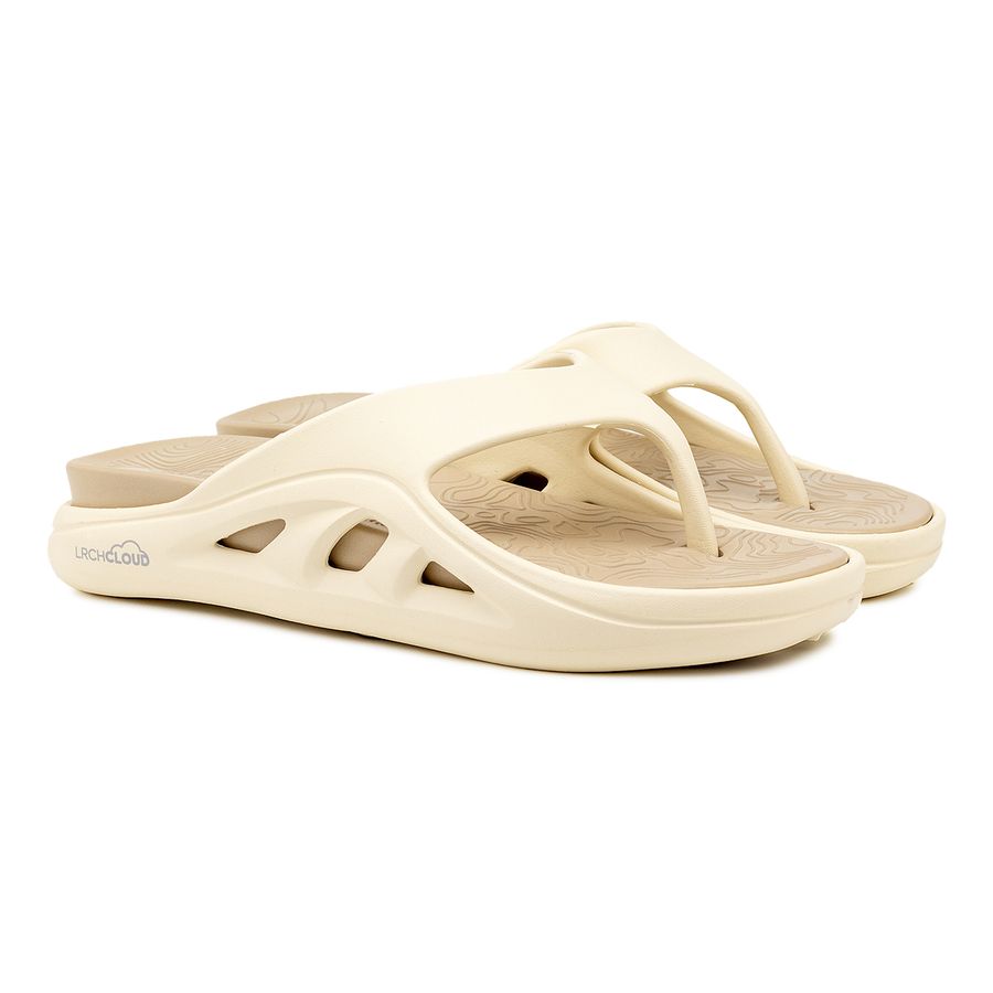 Chinelo Nuvem Cloud Dedo - Bege/Marfim