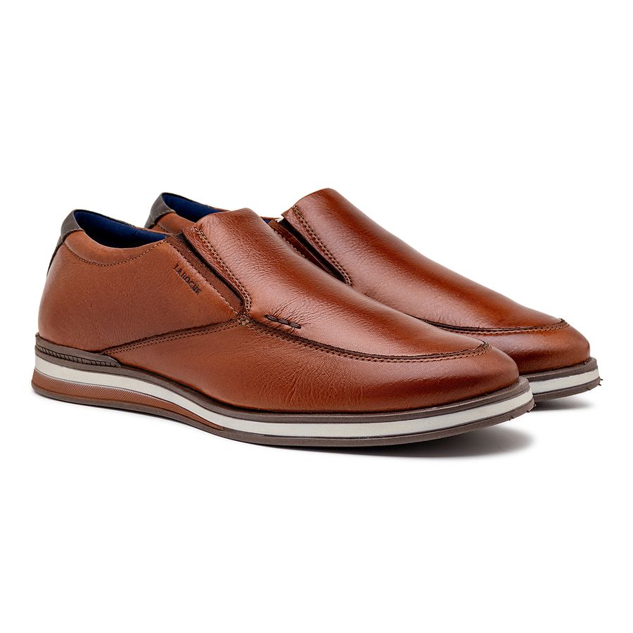Sapato Casual Laroche Torino em Couro - Brown