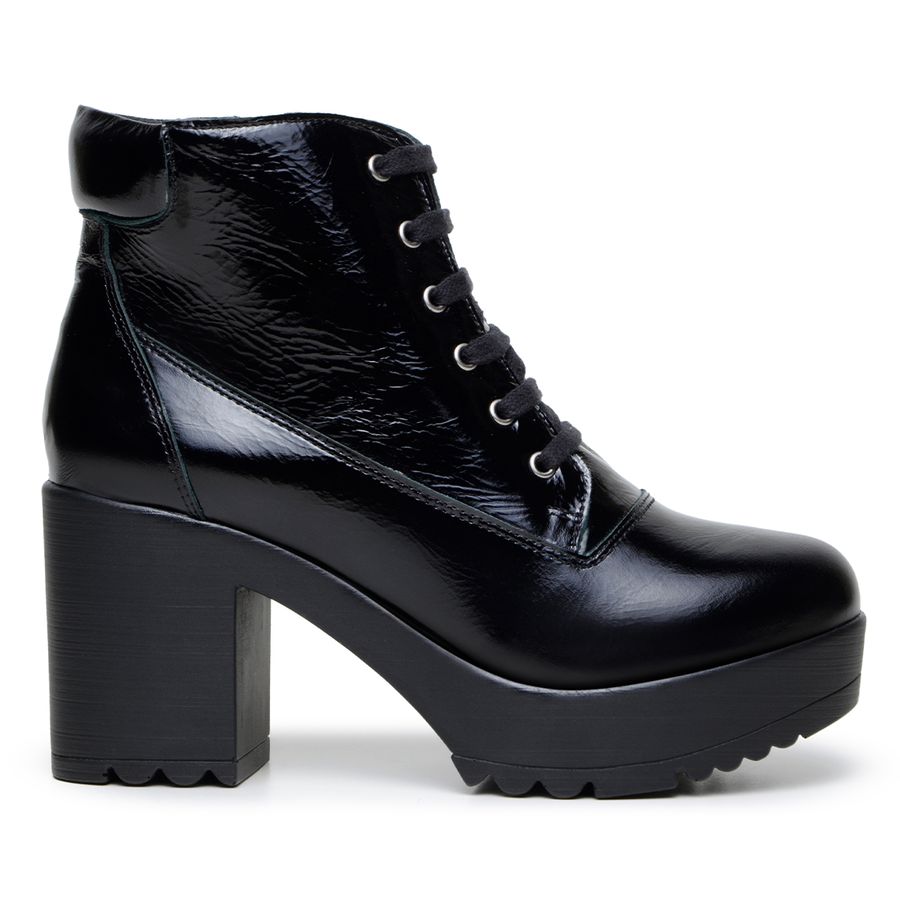 COTURNO VERNIZ PRETO