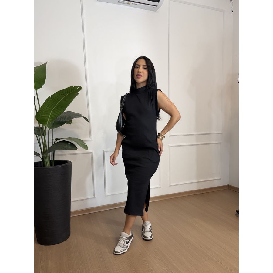 Vestido Muscle Tee Preto