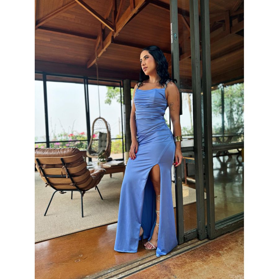 Vestido Arabella Azul