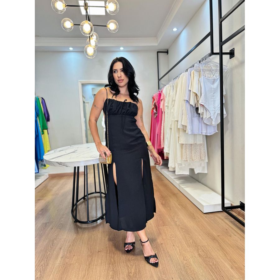 Vestido Marina Preto