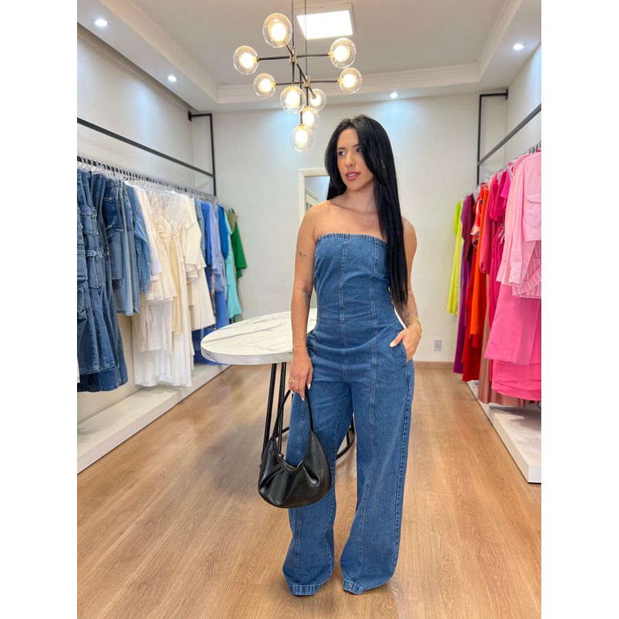 Macacão Jeans 