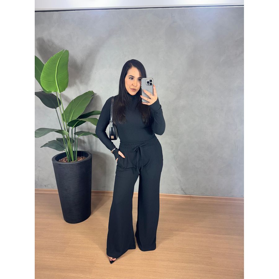 Conjunto Cecília Preto