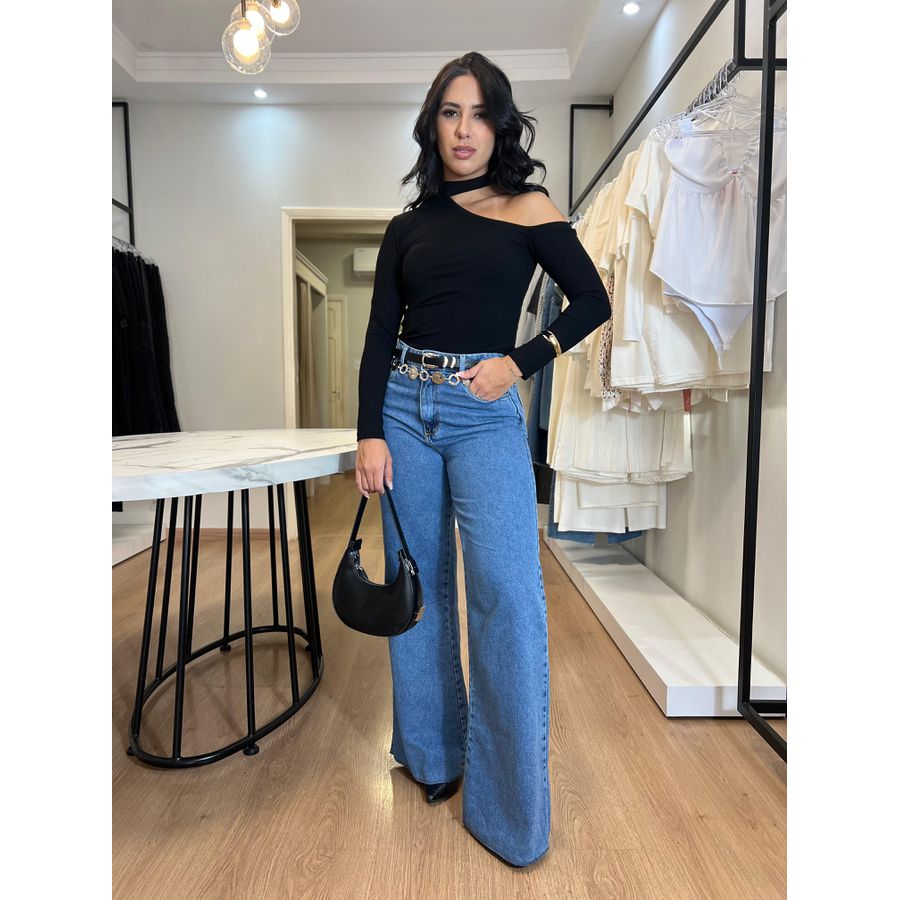 Calça Jeans Lavagem Média