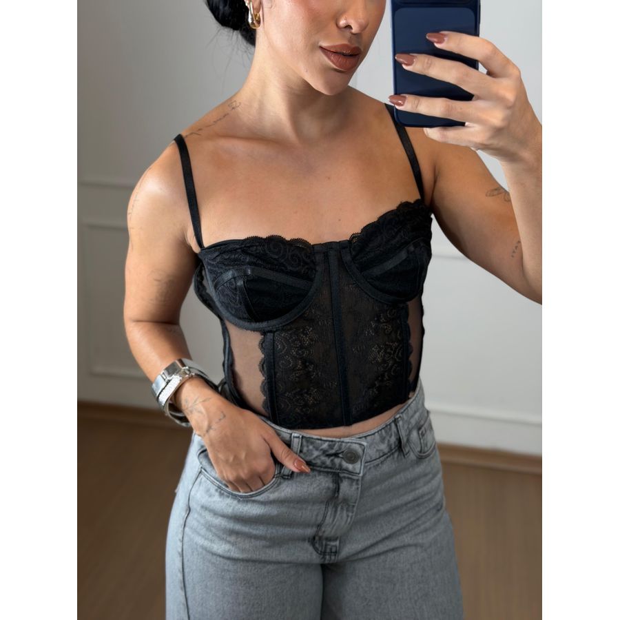 Corselet Preto