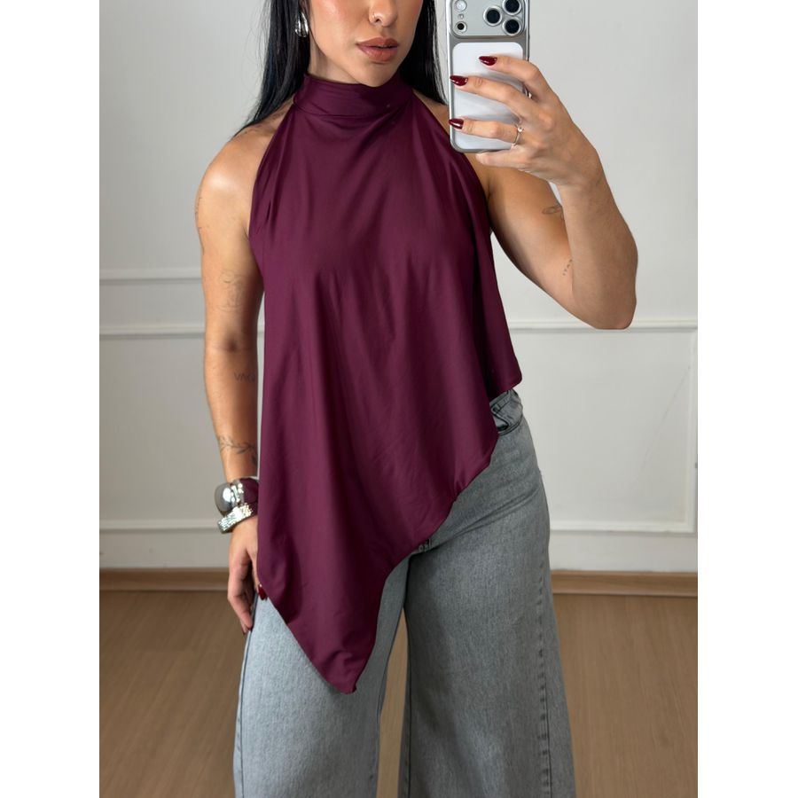 Blusa Lídia Marsala