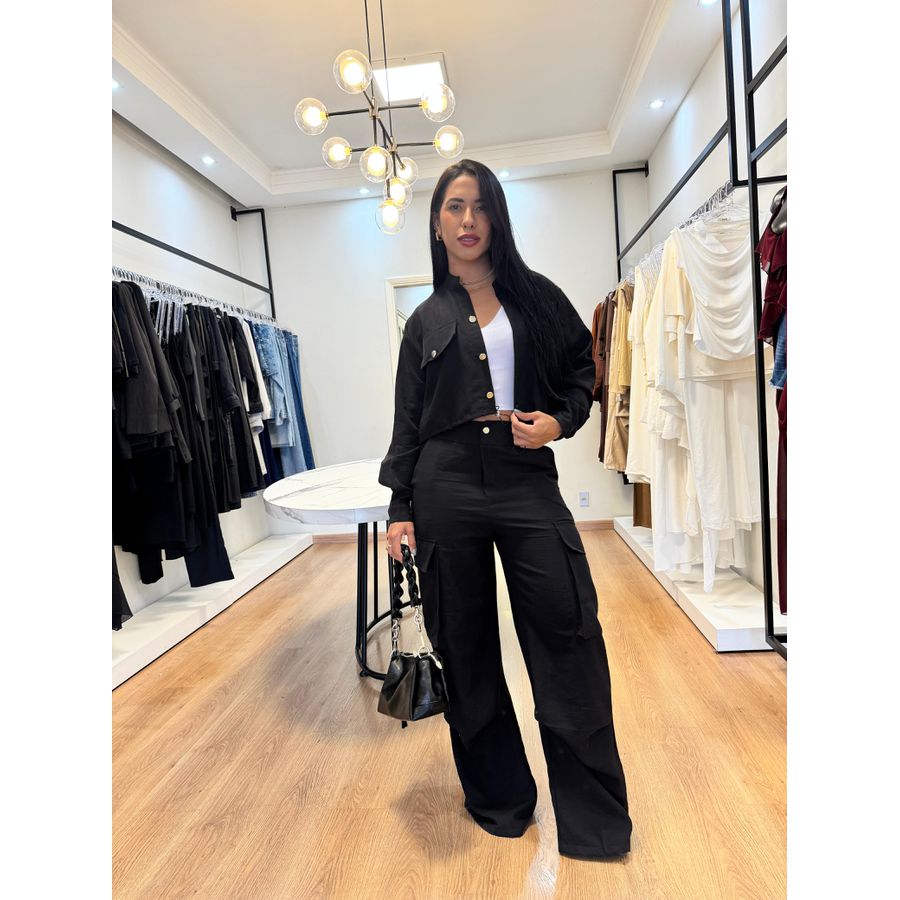 Conjunto Bianca Preto