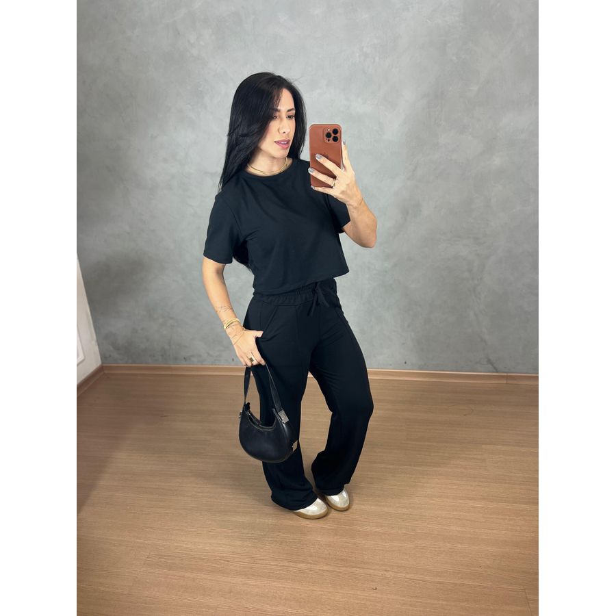 Conjunto Moletinho Preto
