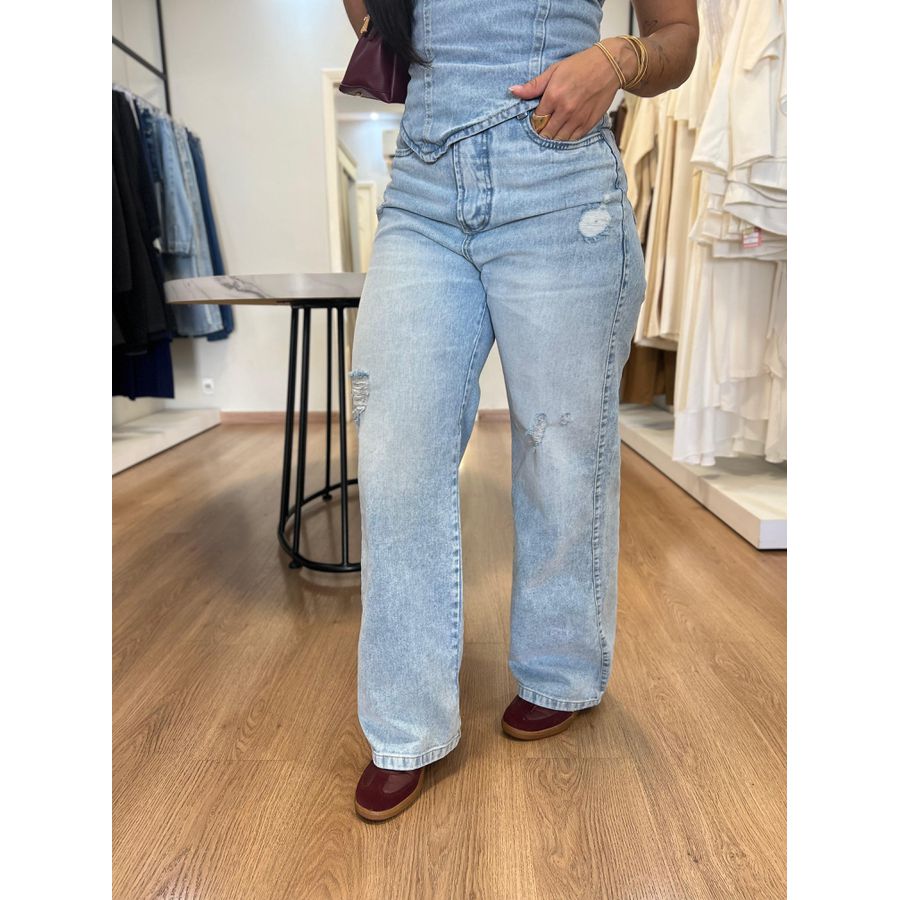 Calça Jeans Destryed