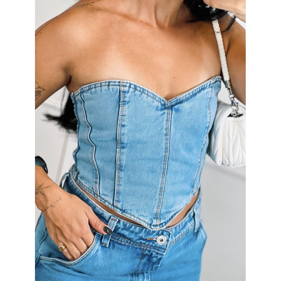 Cropped Jeans