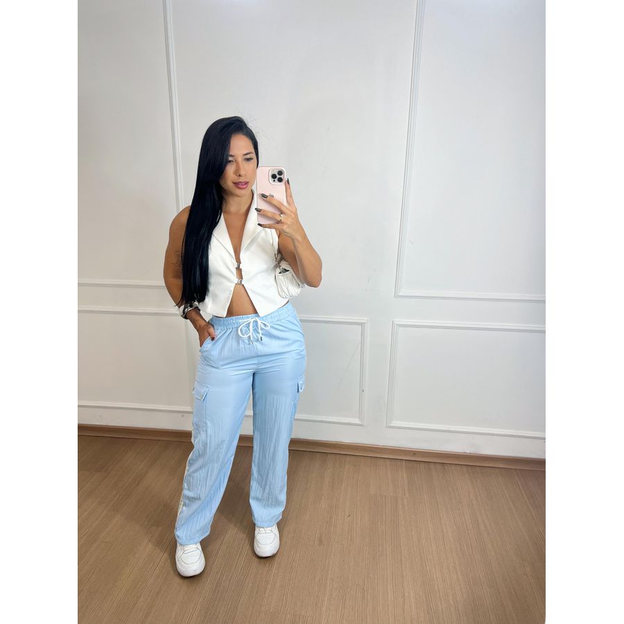 Calça Evelyn Azul
