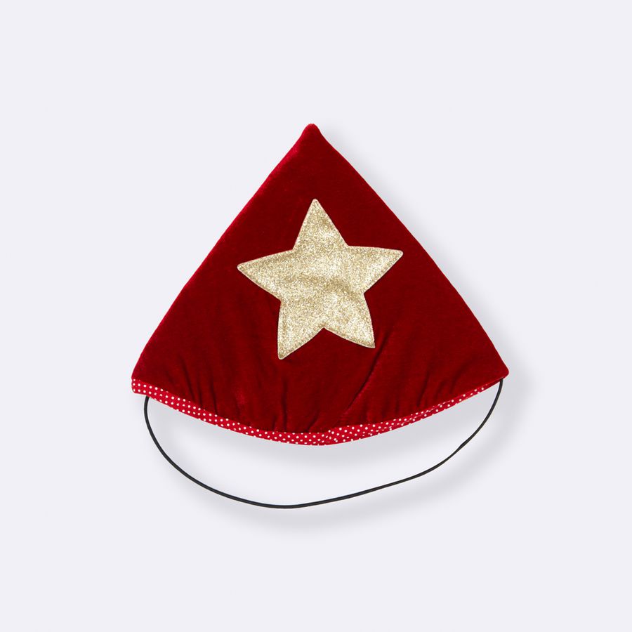 Chapéu Pierro Veludo vermelho