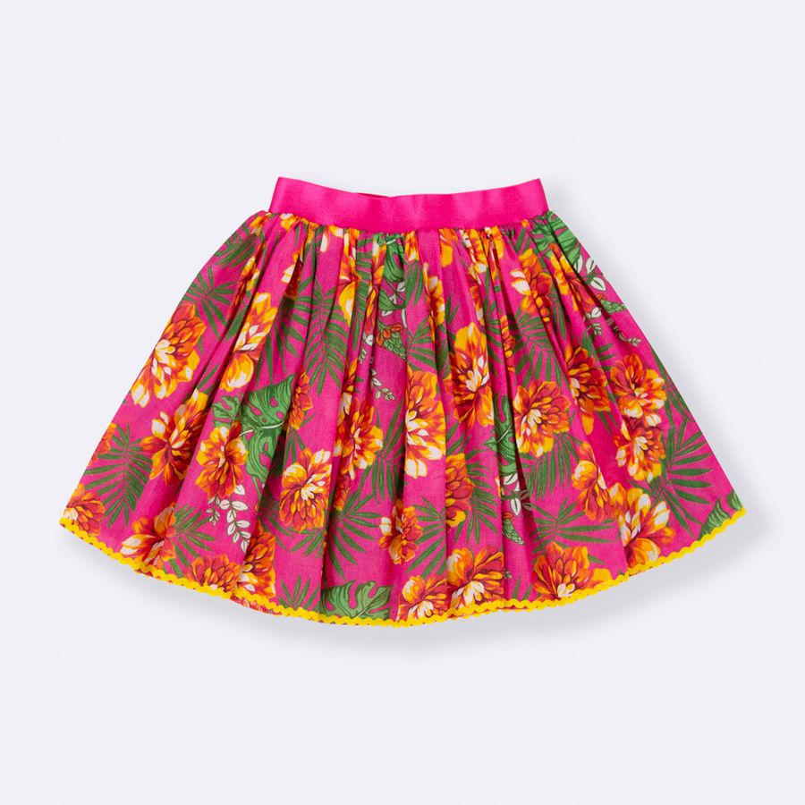 Saia Chita Vem Pro Arraiá pink
