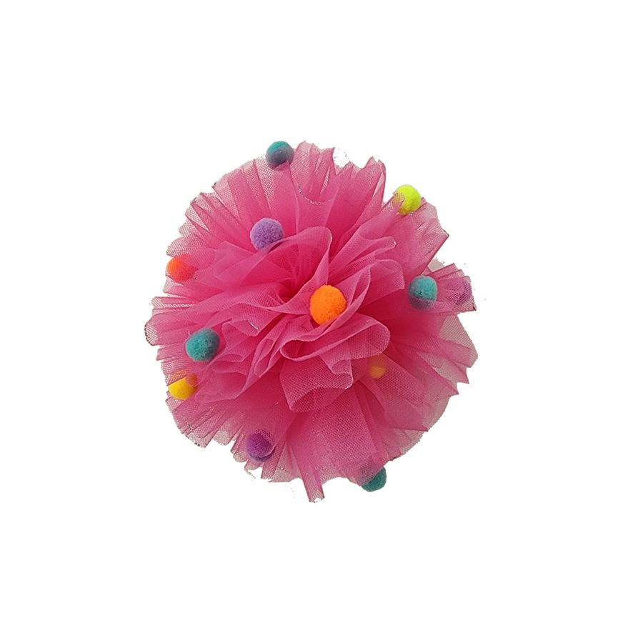 Ombreira pompom pink