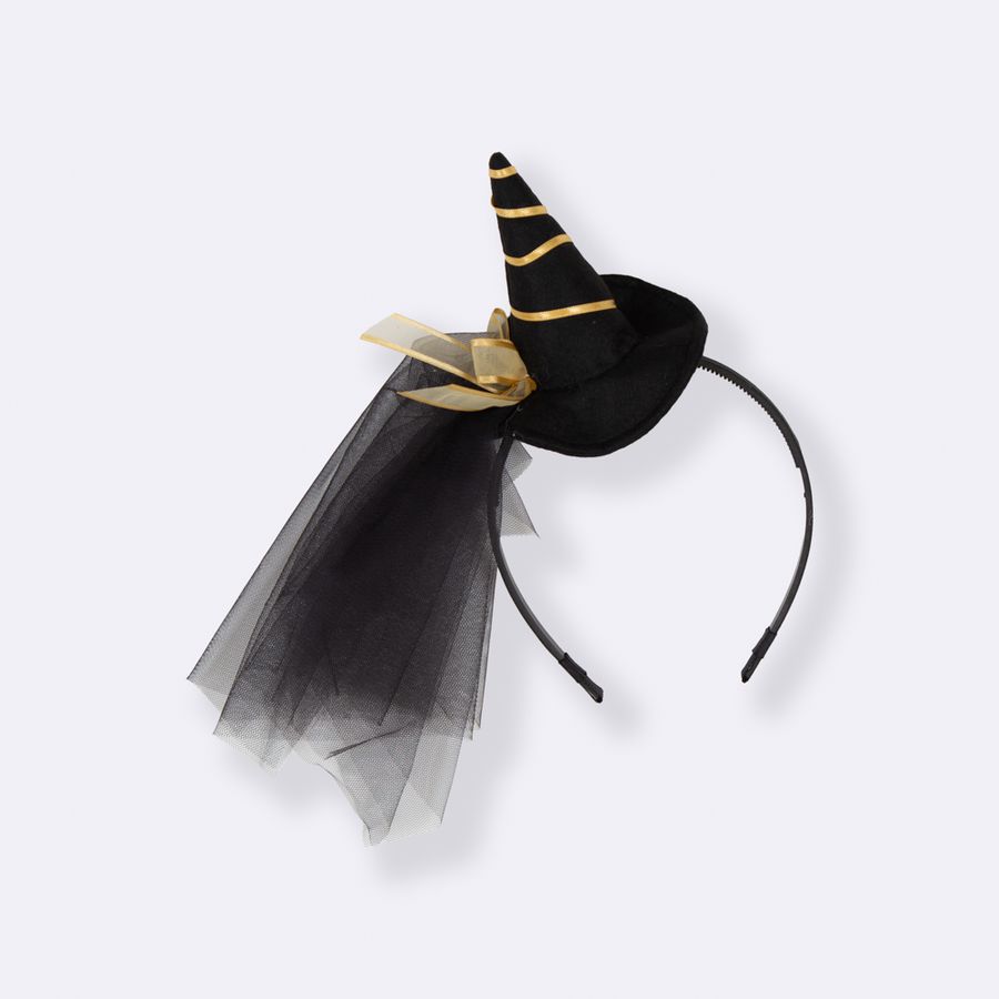 Tiara chapéu de bruxa - Minibossa