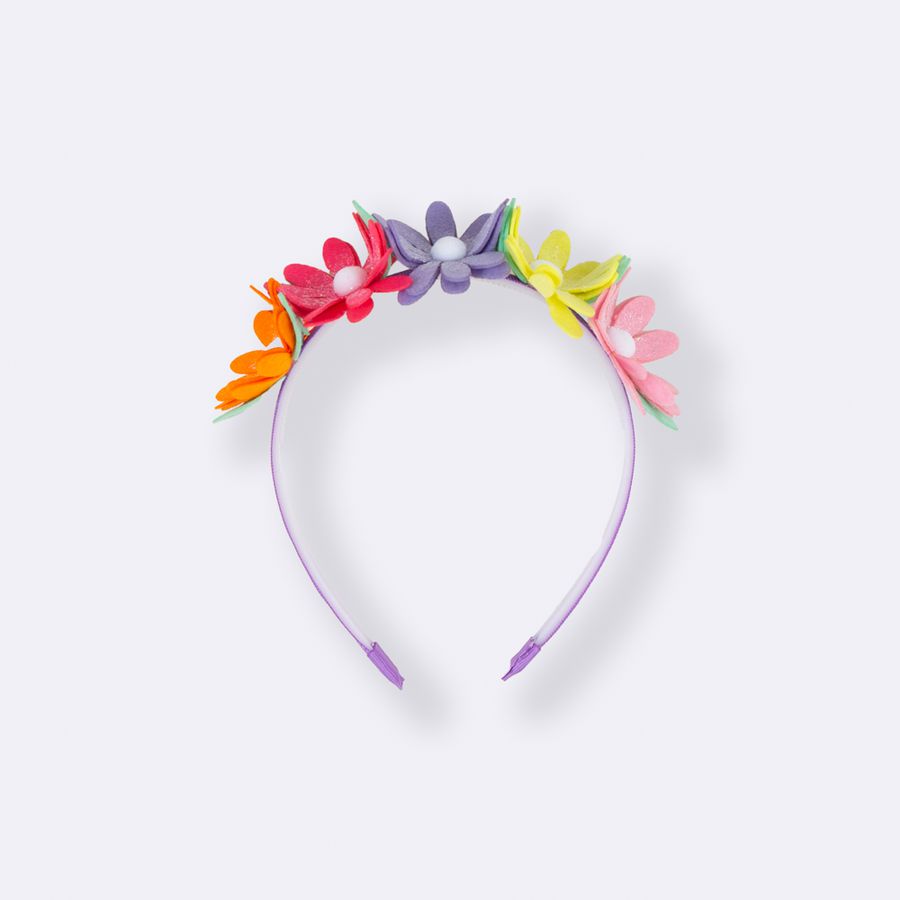 tiara primavera infantil