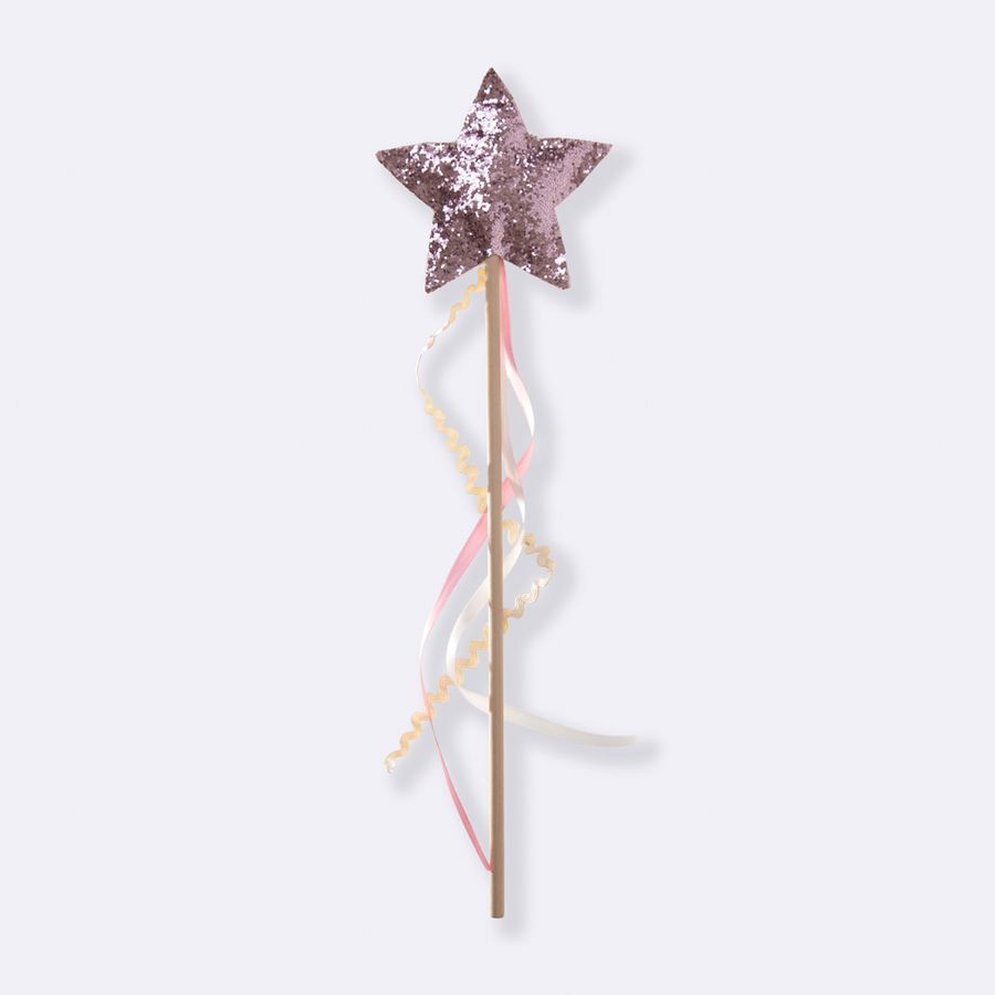 Varinha Mágica de Condão Estrela Rosa