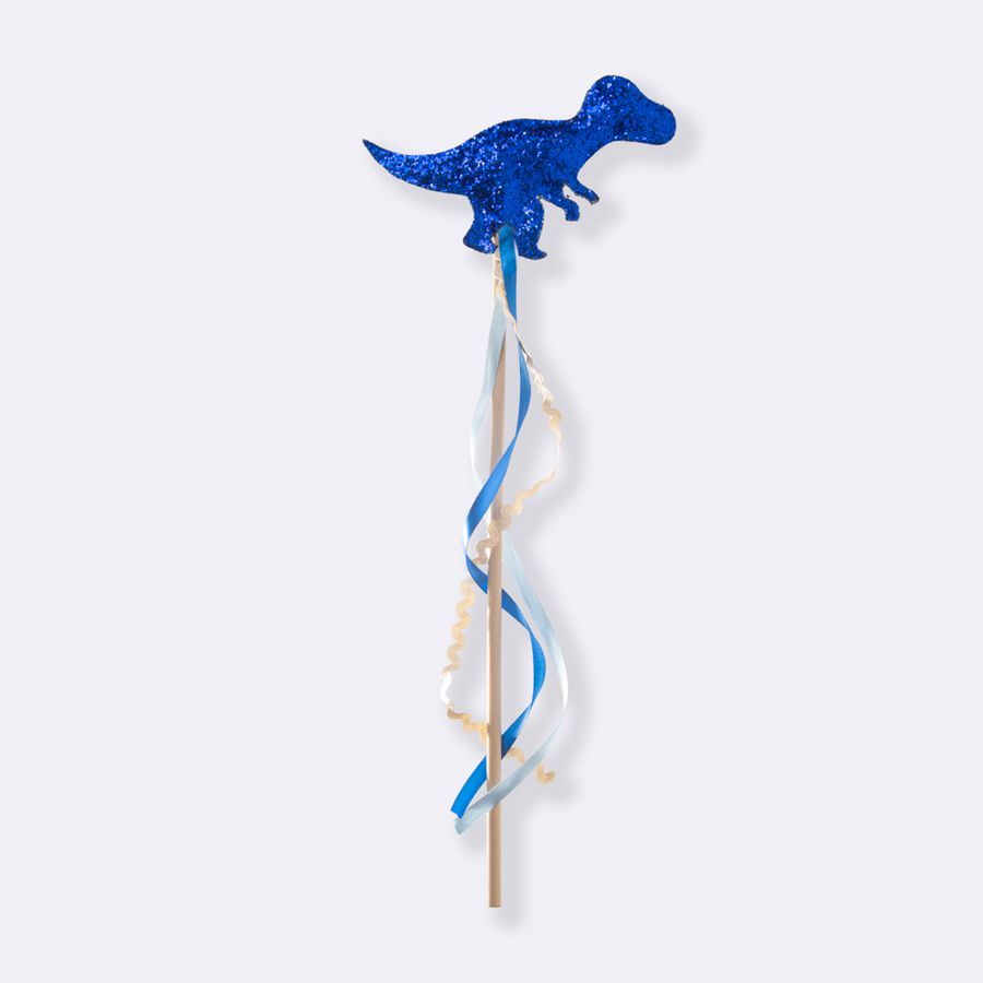 Varinha Mágica Dino T-rex Azul - Minibossa