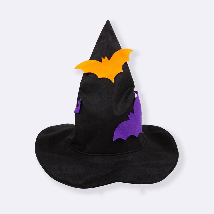 Chapéu do Feitiço Preto fantasia halloween infantil