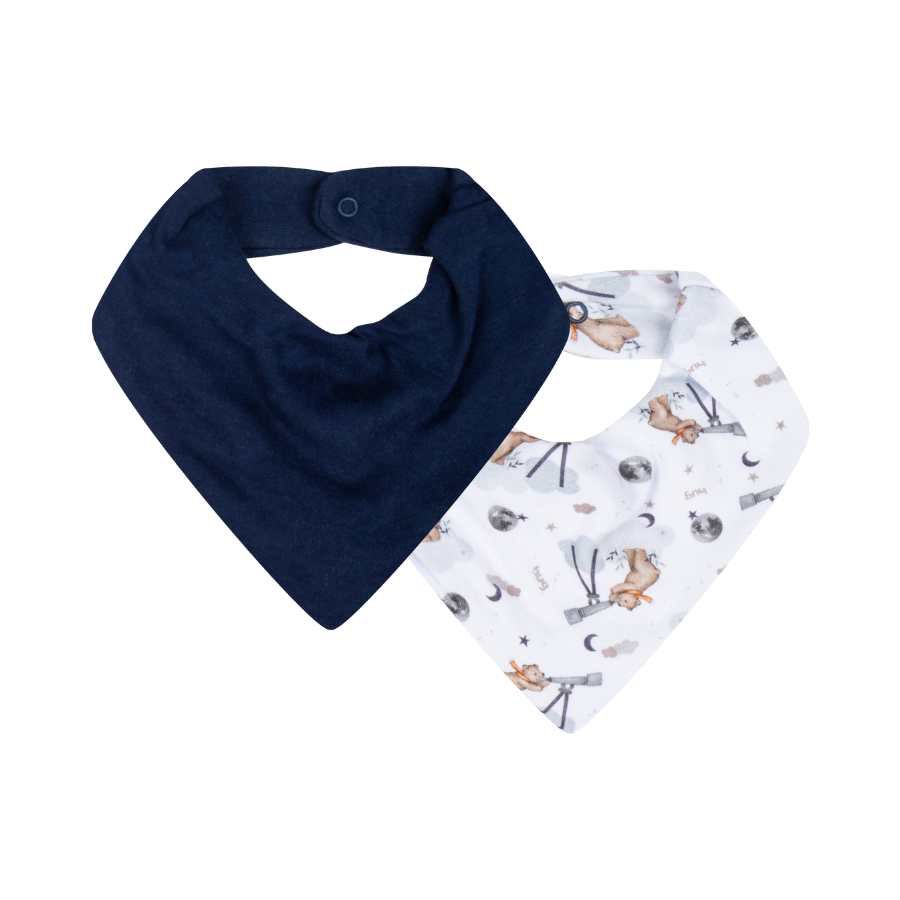 Babador Bandana Lunar - Petit Papillon Bebê & Criança