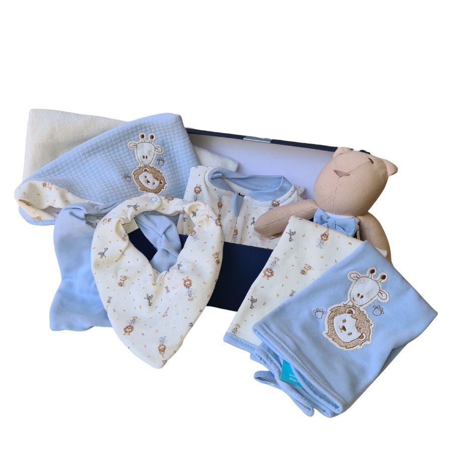 Gift Box Amigos no Safari - Petit Papillon Bebê & Criança