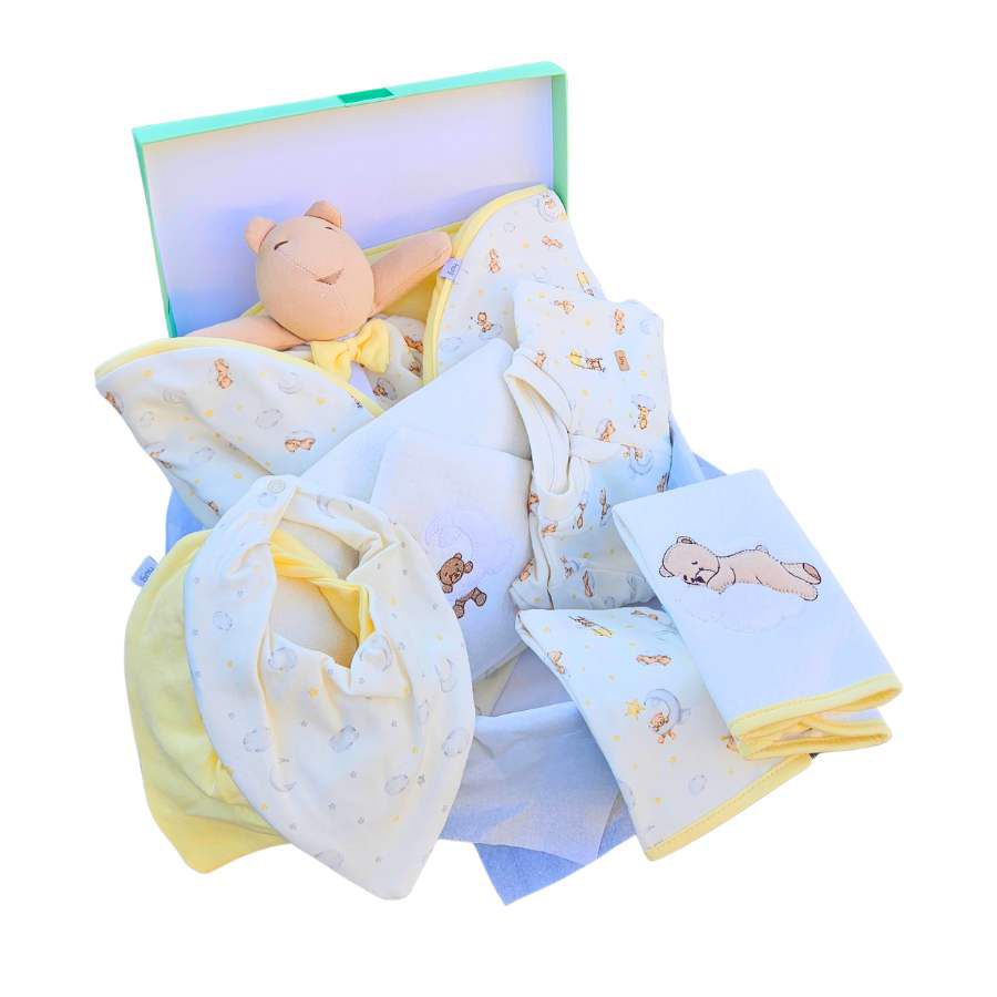 Gift Box Premium Noite Estrelada Unissex - Petit Papillon Bebê & Criança