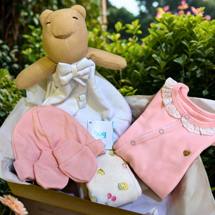 Gift Box Frutas Divertidas - Petit Papillon Bebê & Criança