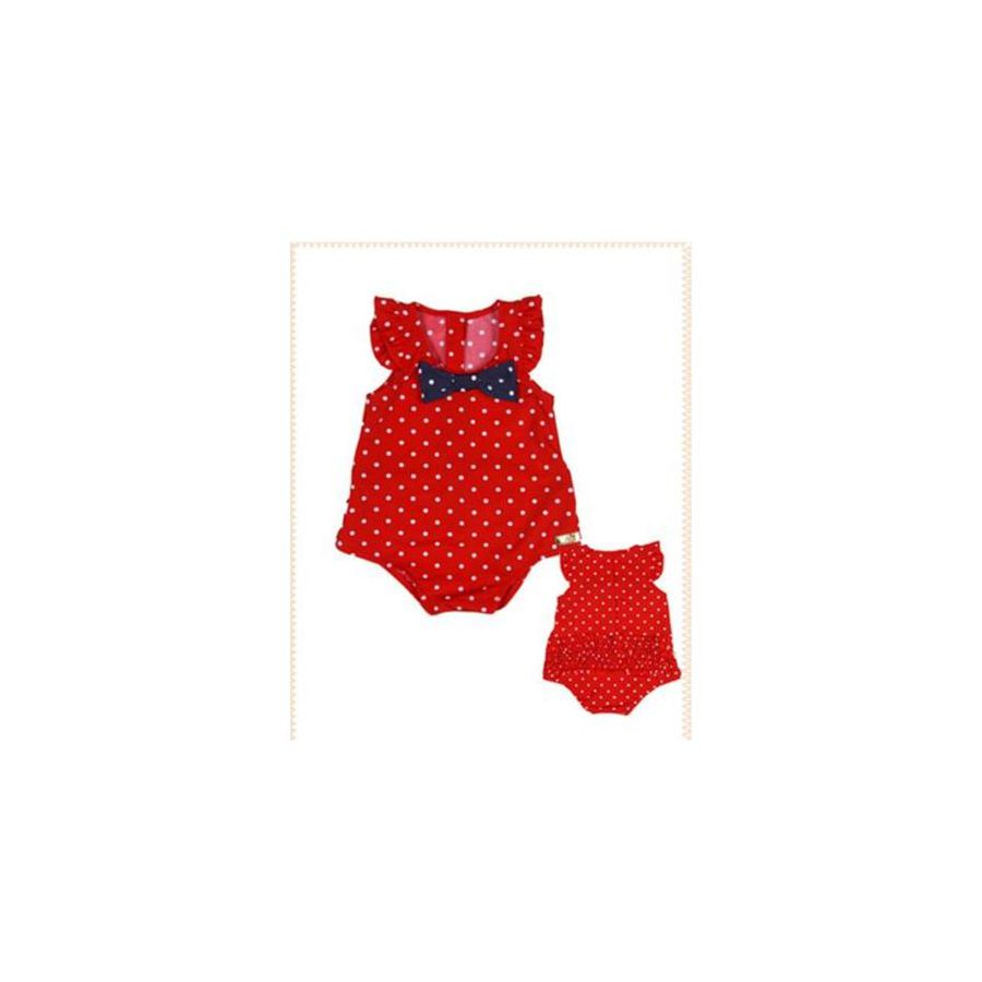 Maiô Laço Poá Lèté - Petit Papillon Bebê & Criança