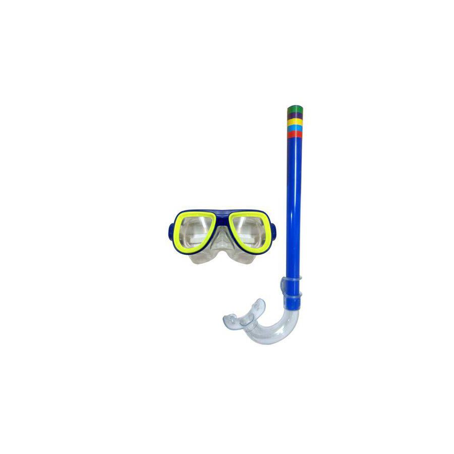 Kit Snorkel C/ Máscara Azul - Petit Papillon Bebê & Criança