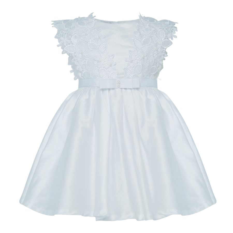 Vestido Batizado Vilaflor Rendado - Petit Papillon Bebê & Criança