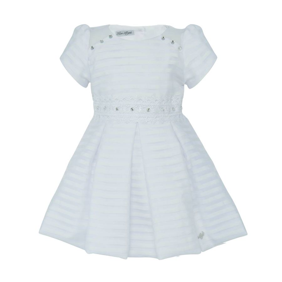 Vestido Batizado Fitado - Petit Papillon Bebê & Criança