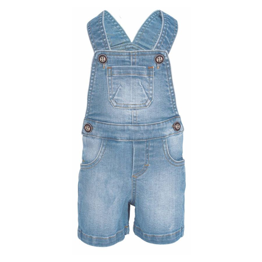 Jardineira Jeans Baby - Petit Papillon Bebê & Criança