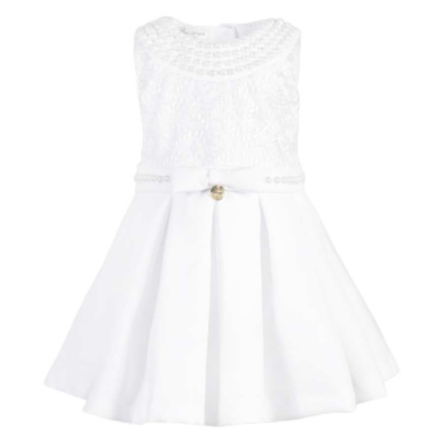 Vestido Batizado Regata Pérolas - Petit Papillon Bebê & Criança