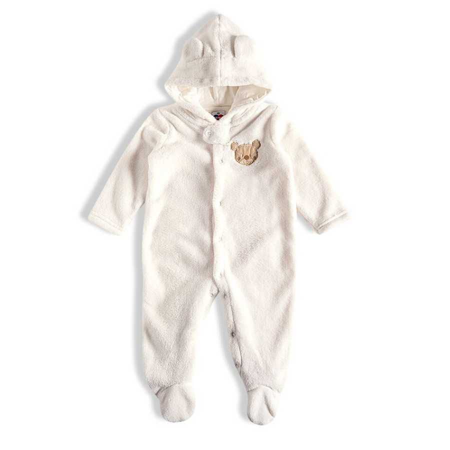 Macacão Urso Neve Botões - Petit Papillon Bebê & Criança