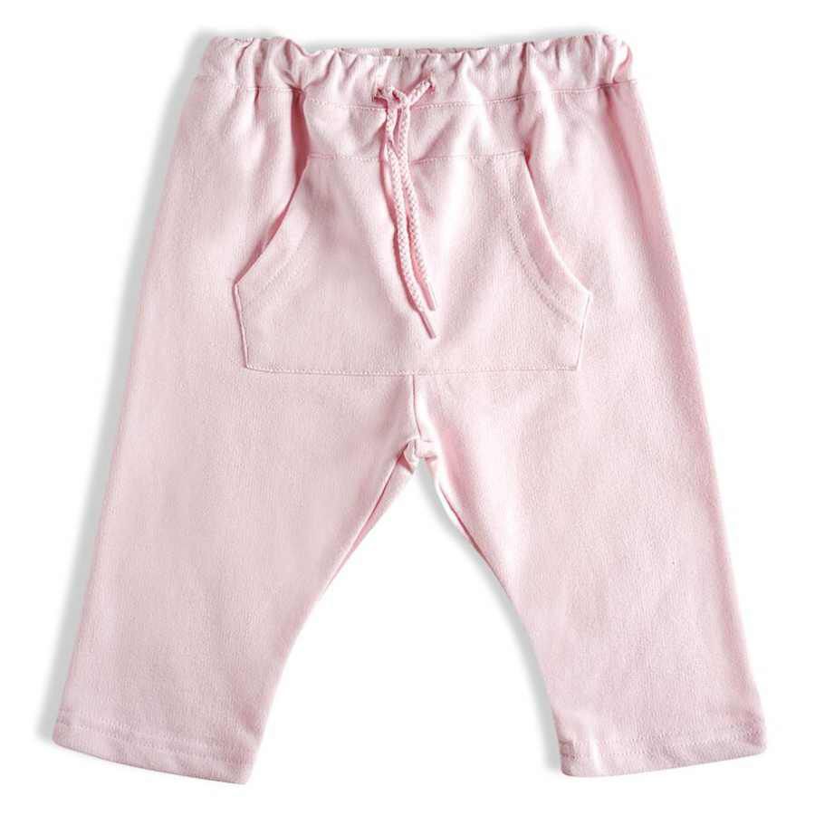 Calça Moletinho Rosa - Petit Papillon Bebê & Criança