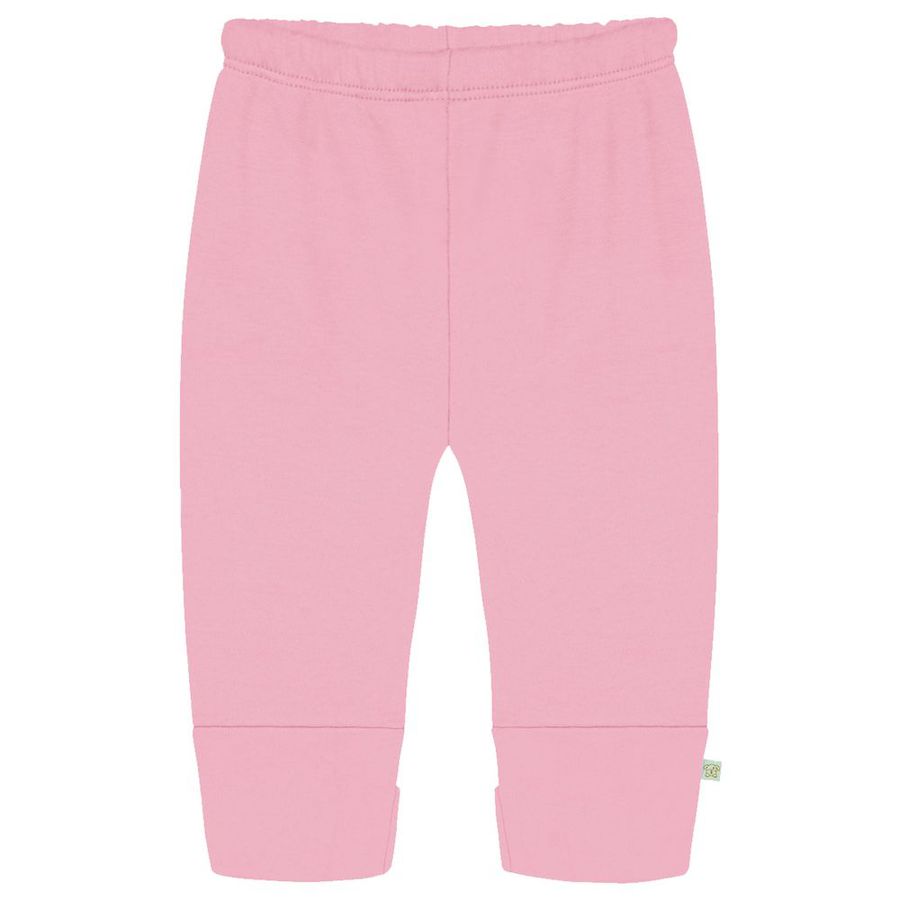 Calça Bebê Com Pé Reversível Rosa - Petit Papillon Bebê & Criança