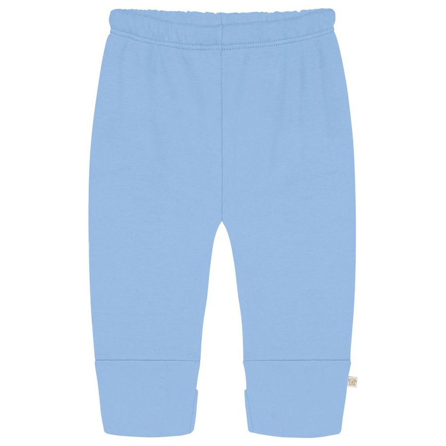 Calça Bebê Com Pé Reversível Azul - Petit Papillon Bebê & Criança
