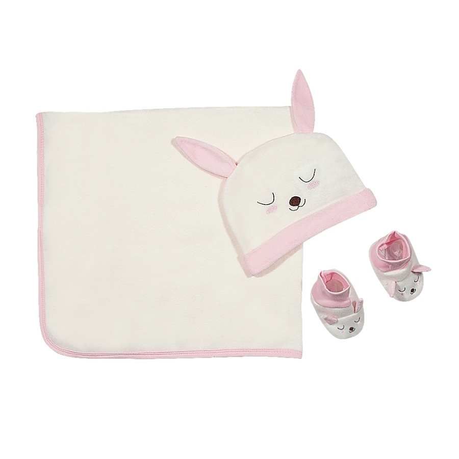 Kit Presente 3 Peças Rosa - Petit Papillon Bebê & Criança